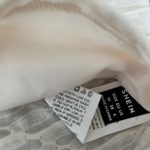 White Halter Top - Picture 2 of 2